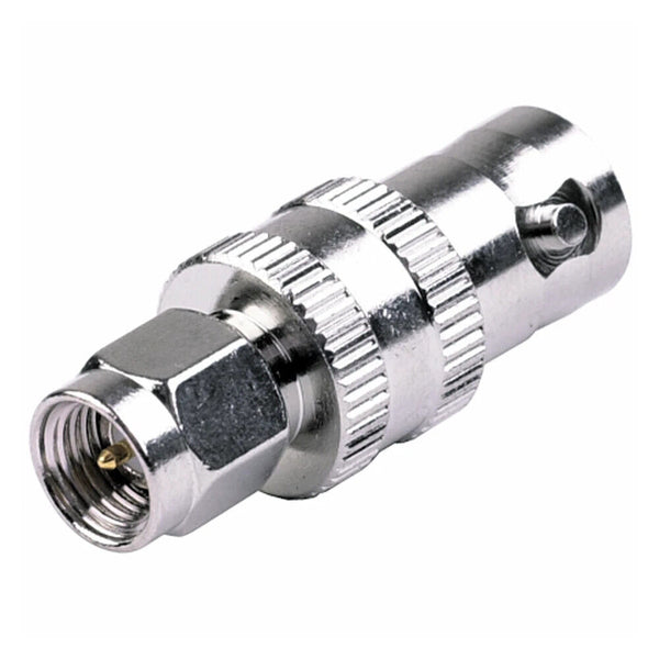 Rf Industries RSA-3458 5PK Straight Adaptor from SMA Male Connector BNC Female
