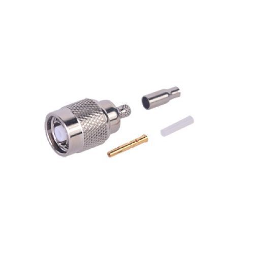 RF Industries RP-1202-1B Reverse Polarity TNC Male Connector to Crimp on RG-174u