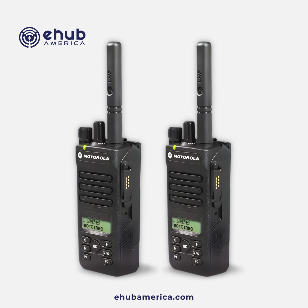Motorola DEP570E VHF DEP570e MOTOTRBO VHF 136–174 MHz Digital Portable Two-Way Radio IP67