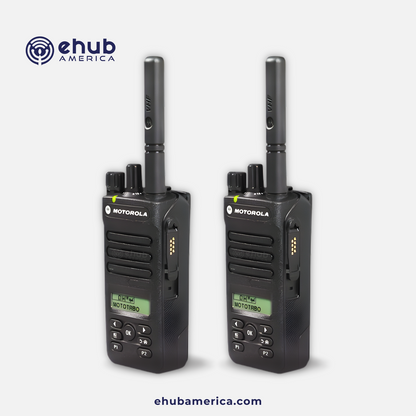 Motorola DEP570E VHF DEP570e MOTOTRBO VHF 136–174 MHz Digital Portable Two-Way Radio IP67