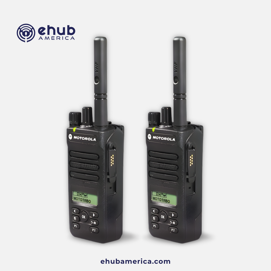 Motorola DEP570E VHF DEP570e MOTOTRBO VHF 136–174 MHz Digital Portable Two-Way Radio IP67