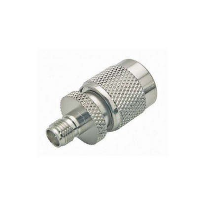 RSA-3472 Straight Adaptor from SMA Female to TNC Male Connector Nickel Gold PTFE