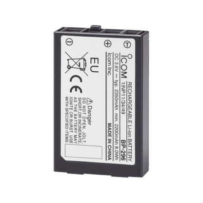 Icom BP-296 Li-ion Battery 2350mAh for Icom M37