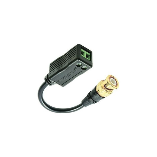 Seco-Larm EB-P501-20Q Secolarm Elite Passive Video Balun 6" Bn