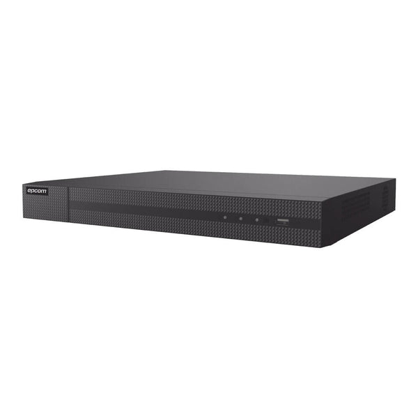 Epcom XR216A/16PH NVR 8MP (4K) 16 Channels IP, 16 PoE+ Ports 2 HDD Slots