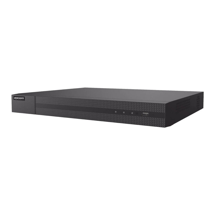 Epcom XR216A/16PH 16-Channel 8MP 4K NVR 16 PoE+ Ports