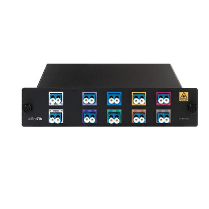 MikroTik CWDM-MUX8A 8-Channel Passive CWDM MUX/DEMUX with EXP/1310 Port