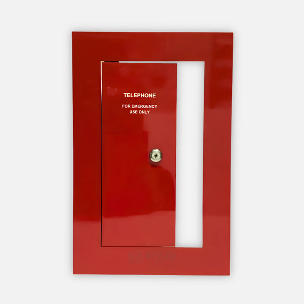 Edwards 6831-1 Flush Trim-break Glass Red, Remot