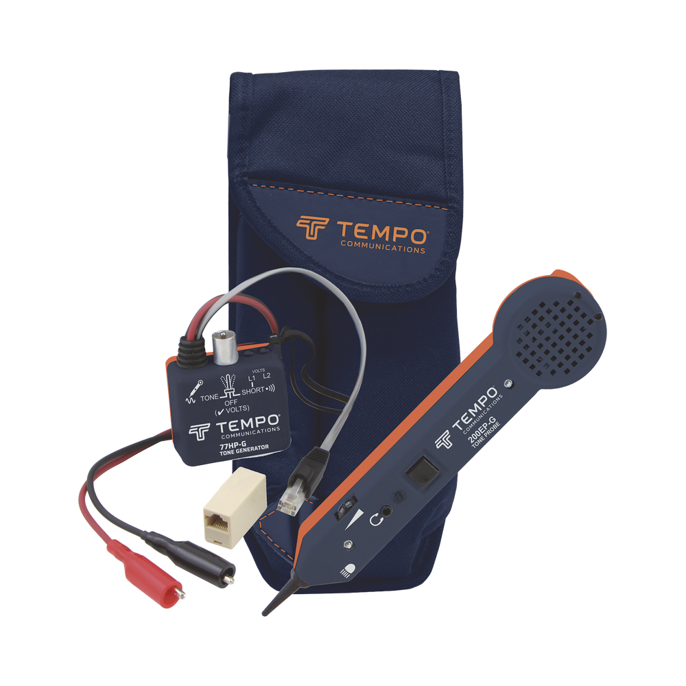 Tempo 701K-G-BOX Professional Tone & Probe Tracing Kit for Network Cables