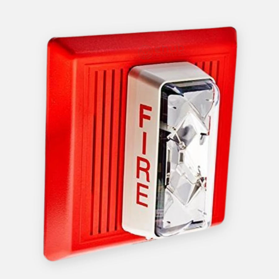 Edwards 757-7A-RS25 Speaker/Strobe(15/75Cd),Wall/Red