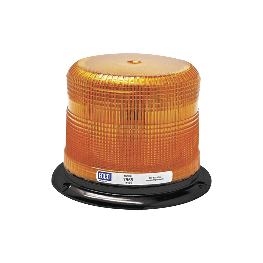 ECCO 7965A Beacon Light: Beacon Light, 11 Flash Patterns - Vehicle Lighting, Permanent, Lighter Plug, LED