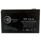 Tycon TPBAT12-9 12V 9Ah SLA AGM Battery. F2 terminals (VRLA)