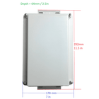Tycon ENC-SW-8x5 Weatherproof PoE Switch Enclosure IP65 Wall/Pole Mount