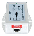 Tycon 100-240VAC Autoranging IN. 48V 16W 802.3af Gigabit PoE Injector. Surge Protected. US Power Cord