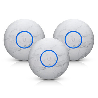 Ubiquiti U6+/nanoHD/U6 Lite Custom Cover 3-Pack (Marble) Enhanced Protection Aesthetic Appeal