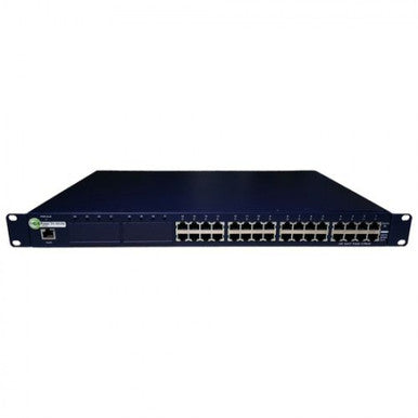 Tycon Mid Span. 16.8W PoE Injector - 16 port. 1U Rack Mount. IEEE802.3af. Gigabit. 268W Total
