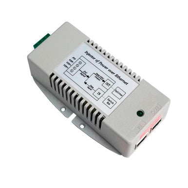 Tycon 18-36VDC IN. 56V 70W 4 Pair Hi Power Passive PoE OUT. DC to DC Converter and Gigabit Passive PoE Injector