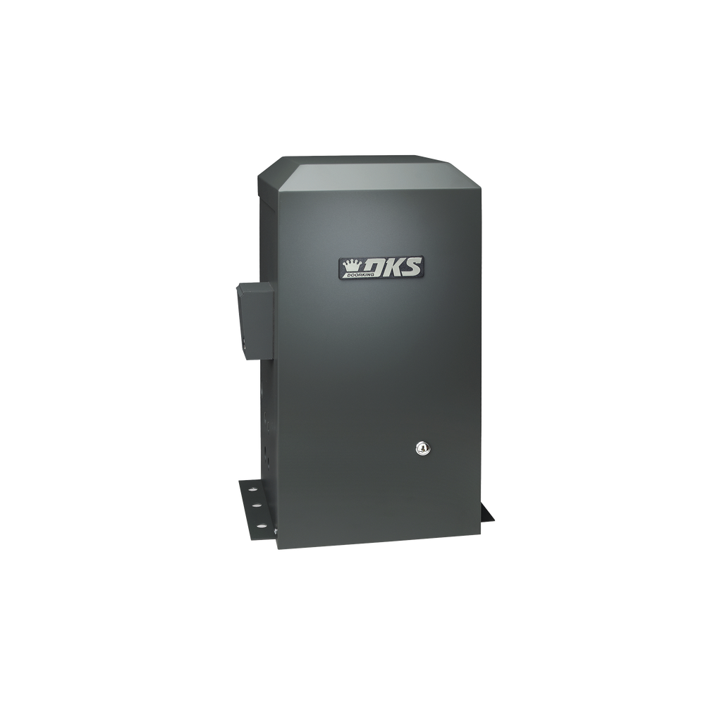 Dks Doorking 9100-380 Slide Gate Operator for Gates of up to 1000 lb and 30 ft / Chain / Heavy duty / 1/2 HP