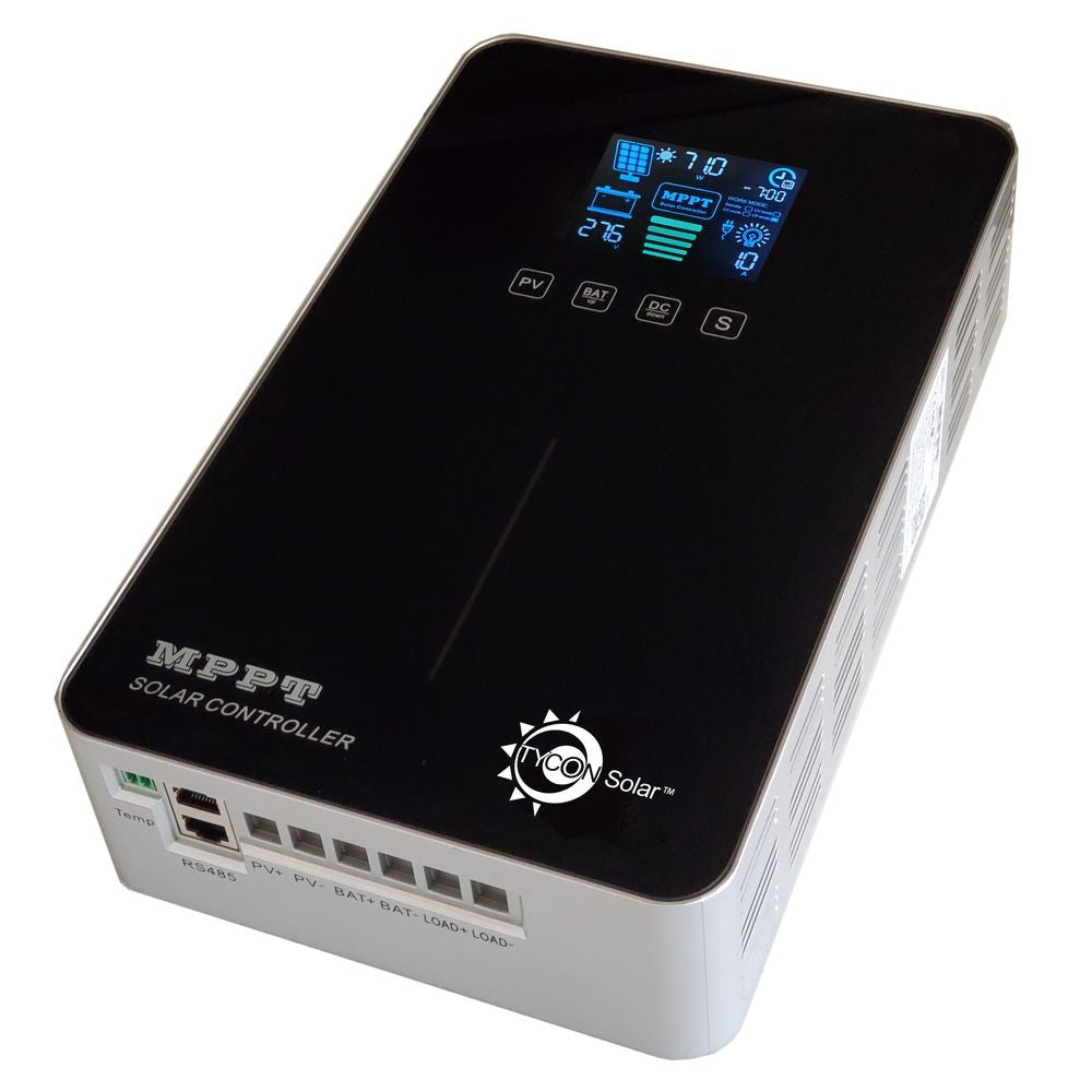 Tycon RemotePro100W. 400Ah Batt. 720W Solar. 12/24/48V MPPT Controller. Pole/Wall Mount Steel Enclosure
