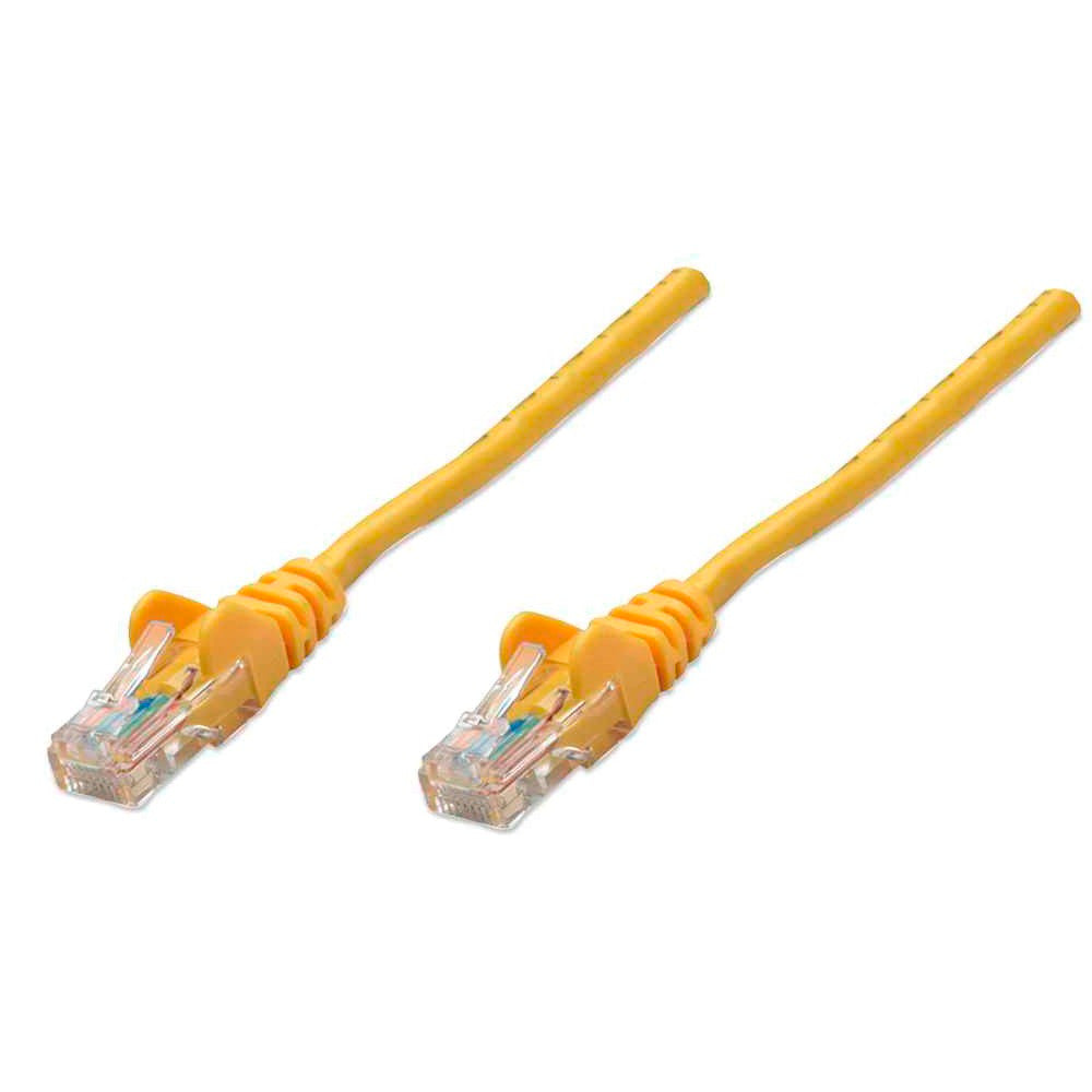 Intellinet 318969 Network Cable, Cat5e, UTP 1.0 m (3 ft.), Yellow