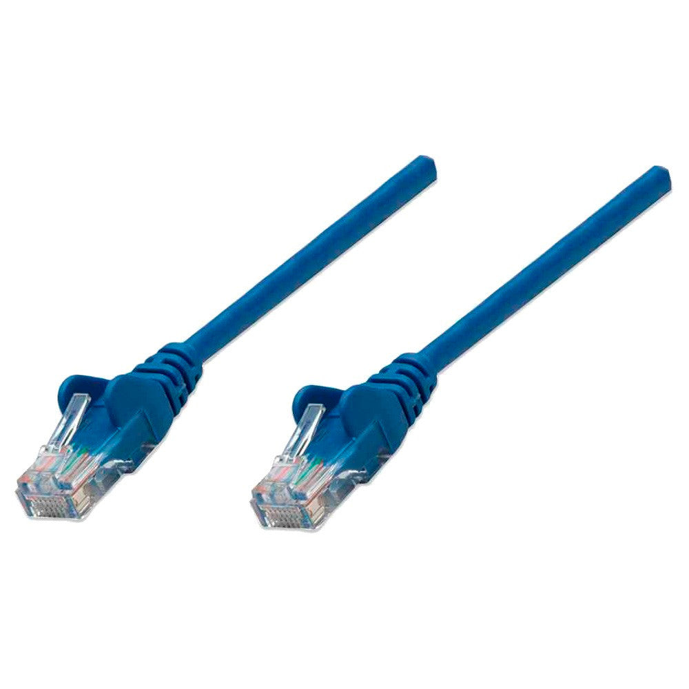 Intellinet 318983 Network Cable, Cat5e, UTP 2.0 m (7 ft.), Blue