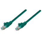 Intellinet 318990 Network Cable, Cat5e, UTP 2.0 m (7 ft.), Green