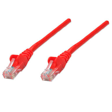 Intellinet 319300 Network Cable, Cat5e, UTP 2.0 m (7 ft.), Red