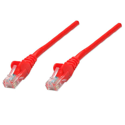 Intellinet 319300 Network Cable, Cat5e, UTP 2.0 m (7 ft.), Red