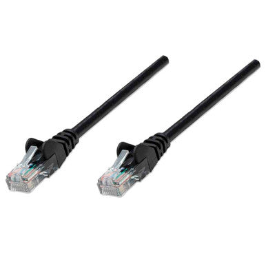 Intellinet 320764 Network Cable, Cat5e, UTP 3.0 m (10 ft.), Black