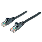 Intellinet Cat6 patch cable RJ-45 10.0 ft black category 6 RJ45 cable patch for gigabit applications