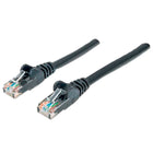 Intellinet Cat6 patch cable RJ-45 10.0 ft black category 6 RJ45 cable patch for gigabit applications