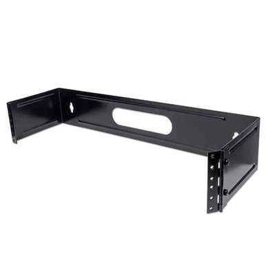 Intellinet 402446 19' Hinged Wall Bracket, 2U Black