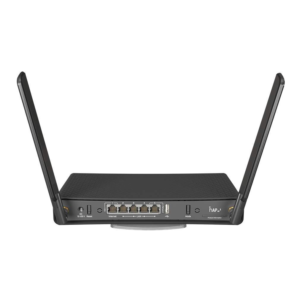 Mikrotik RBD53iG-5HacD2HnD-US hAP ac3 Wireless Dual-band Router (US Version)