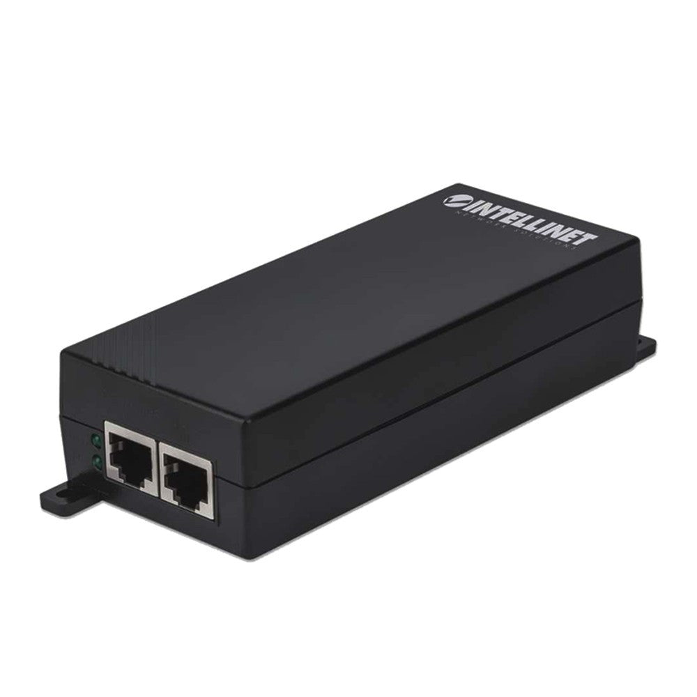 Intellinet 561518 Gigabit High-Power PoE+ Injector 30W Power Output IEEE 802.3af/at Compliant Short-Circuit and Overload Protection