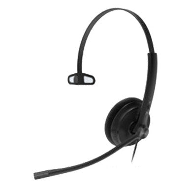 Yealink YHS34-MONO Wideband Headset Noise Canceling Microphone RJ9 Connectivity Yealink IP Phones