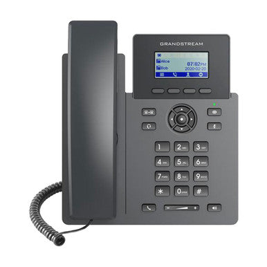 Grandstream GRP2601P Essential IP Phone 2 SIP Accounts 5 Way Conferencing PoE Noise Shield EHS Support