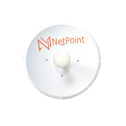 NetPoint NP2 3FT 34dBi 4.9 - 6.4GHz Parabolic Antenna W/ RP-SMA cables