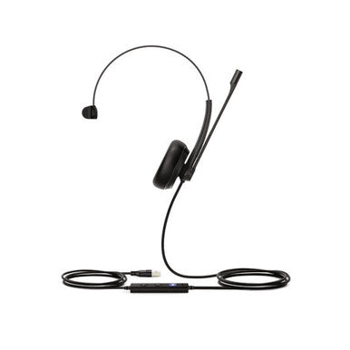 Yealink UH34-MONO-TEAMS USB Wired Headset HD Voice Noise Canceling Microphone Comfortable Design USB-C & 3.5mm Jack