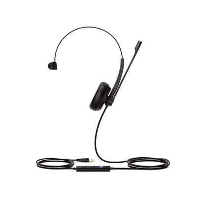 Yealink UH34-MONO-TEAMS USB Wired Headset HD Voice Noise Canceling Microphone Comfortable Design USB-C & 3.5mm Jack
