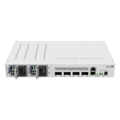 MikroTik CRS504-4XQ-IN 4-Port 100G QSFP28 Cloud Router Switch with RouterOS v7