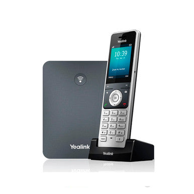 Yealink W76P DECT Phone System 20 Simultaneous Calls 10 Handsets Opus Codec & Noise Reduction