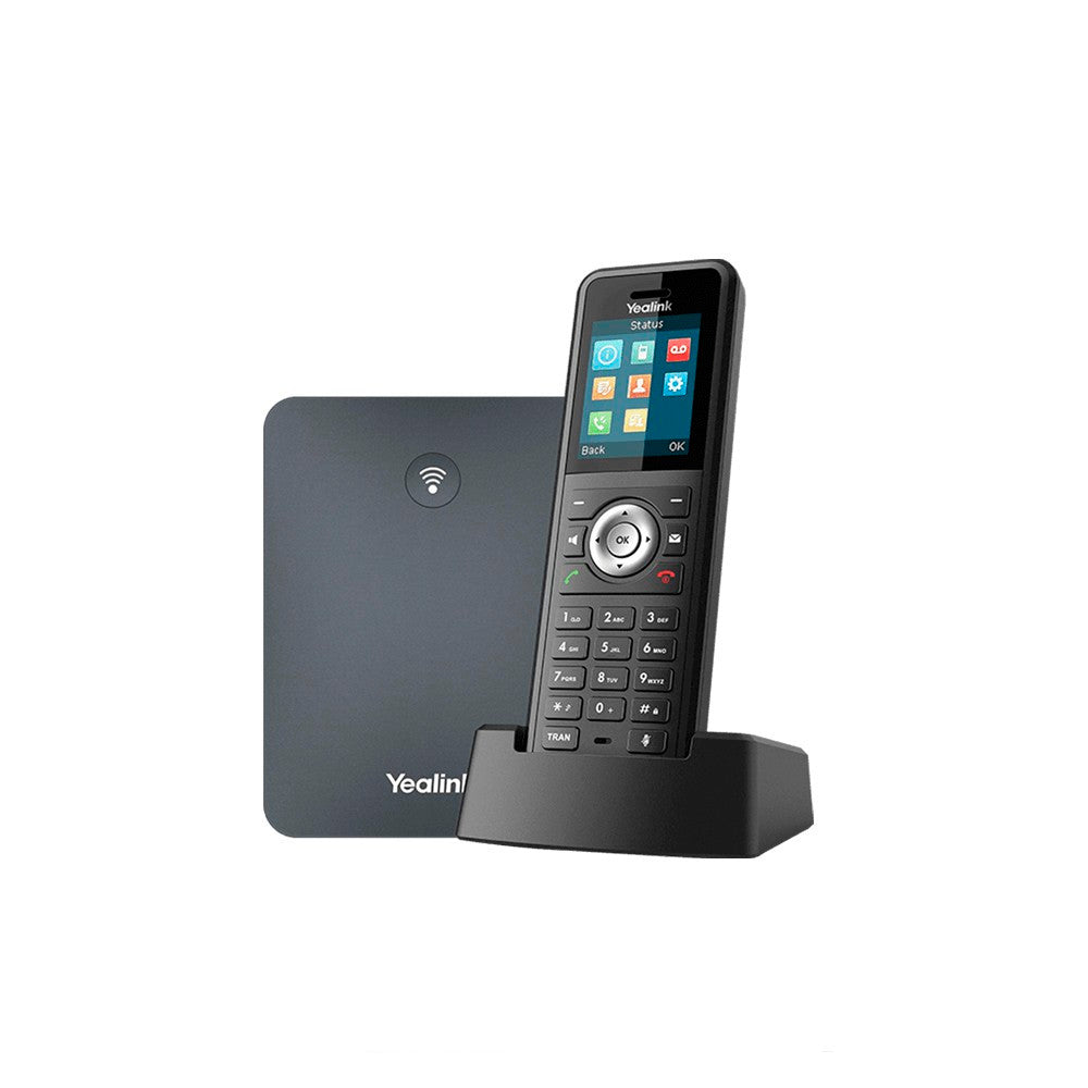 Yealink W79P DECT Phone System Rugged IP67 Handset 20 Calls Bluetooth & Noise Cancellation