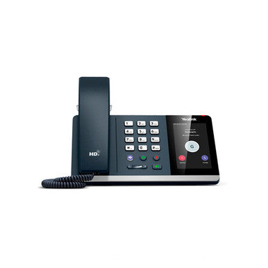 Yealink MP54-TEAMS Android Phone 4" Touchscreen HD Audio Teams Button USB Headset Wi-Fi & Bluetooth Support Dual Port Gigabit Ethernet PoE