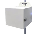 Tycon 12x14x15 inch Al Locking Outdoor Enclosure with ventilation. DIN rails. pole/wall mount