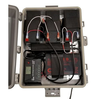 Tycon UPSPro120W Outdoor Backup Power System. 36Ah Battery. 24V. Pole/Wall Mt Polycarbonate Enclosure