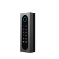 Akuvox A08S Slim Access Control Akuvox A08S / Aluminum and Tempered Glass / IP65 & IK09 / Capacity for 20,000 Cards / Multi Access Methods (QR, Bluetooth, PIN, RFID) / Supports Wiegand / 1 Relay Output