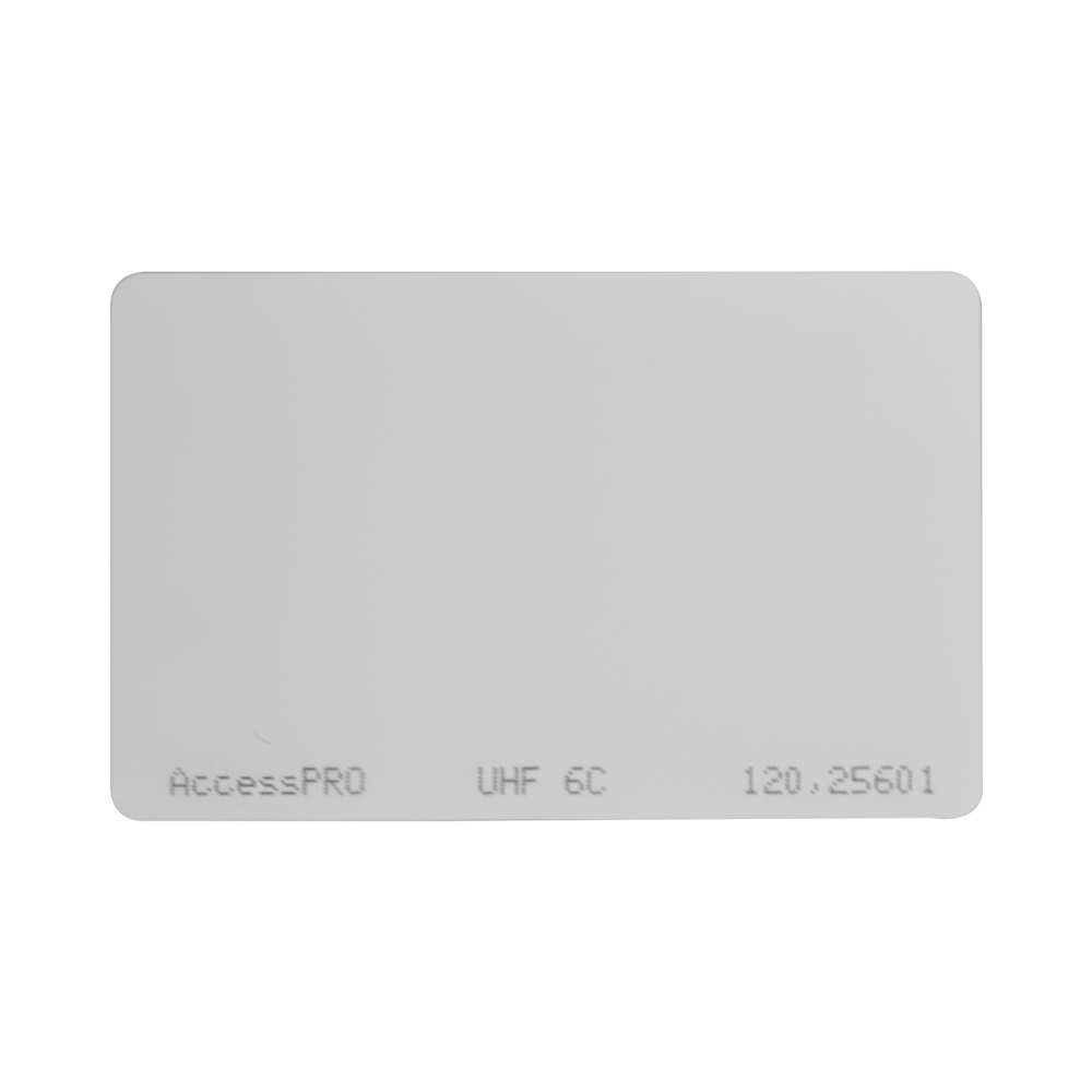 Accesspro ACCESS-CARD-EPC UHF Card for Long Range Readers 900 MHz Protocol EPC GEN2 / ISO 18000 6C / Not Printable