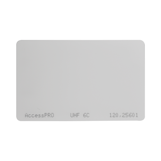 Accesspro ACCESS-CARD-EPC UHF Card for Long Range Readers 900 MHz Protocol EPC GEN2 / ISO 18000 6C / Not Printable