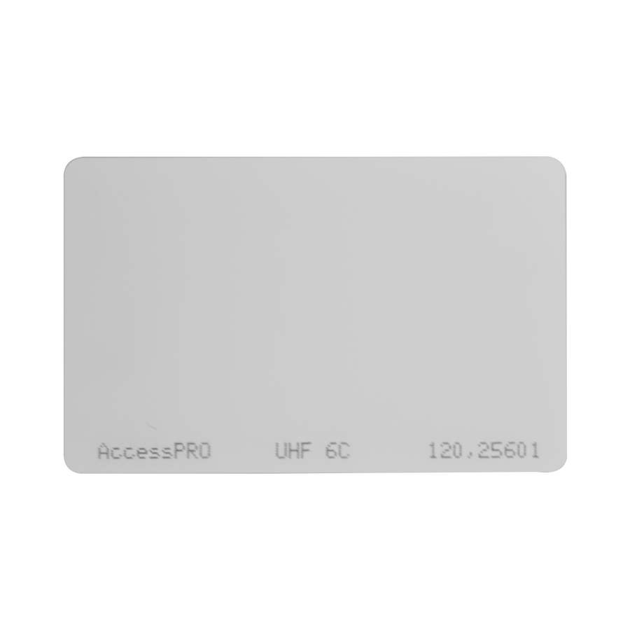 Accesspro ACCESS-CARD-EPC UHF Card for Long Range Readers 900 MHz Protocol EPC GEN2 / ISO 18000 6C / Not Printable