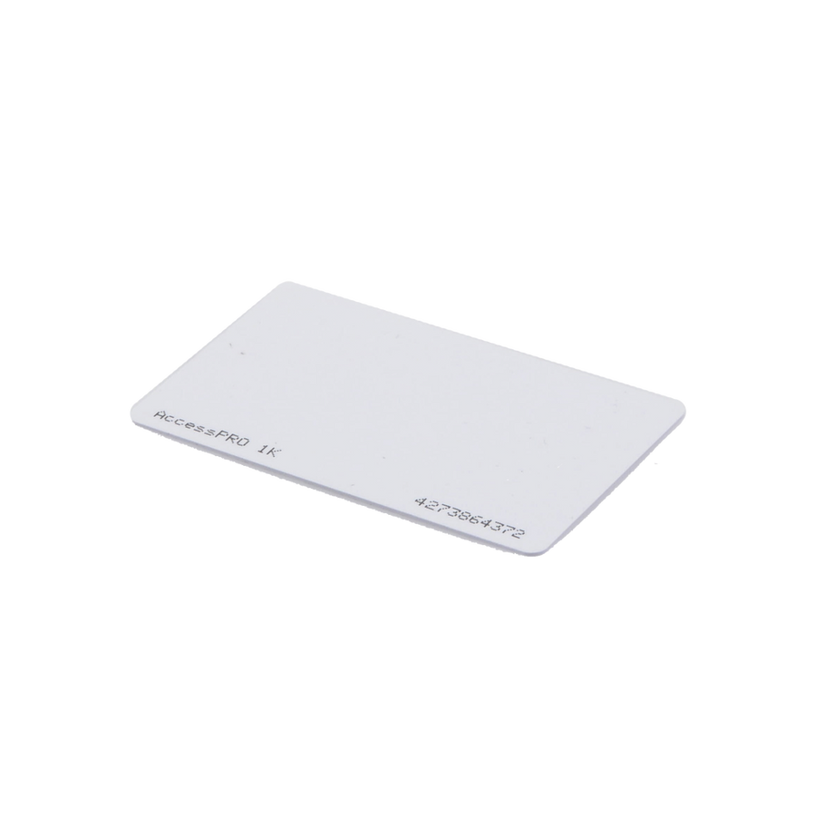 Accesspro ACCESS-CARD-M1K MIFARE Classic Card (13.56 MHz) / 1Kb Memory / ISO Card / Printable / Format CR80